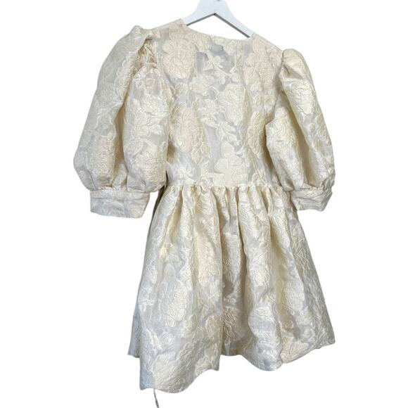 Sister Jane Dream Cowboy Kisses Jacquard Wrap Mini Dress Size Small - Picture 11 of 13